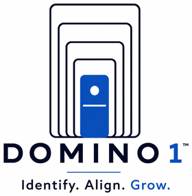 Domino1 Logo Concentric Dominos